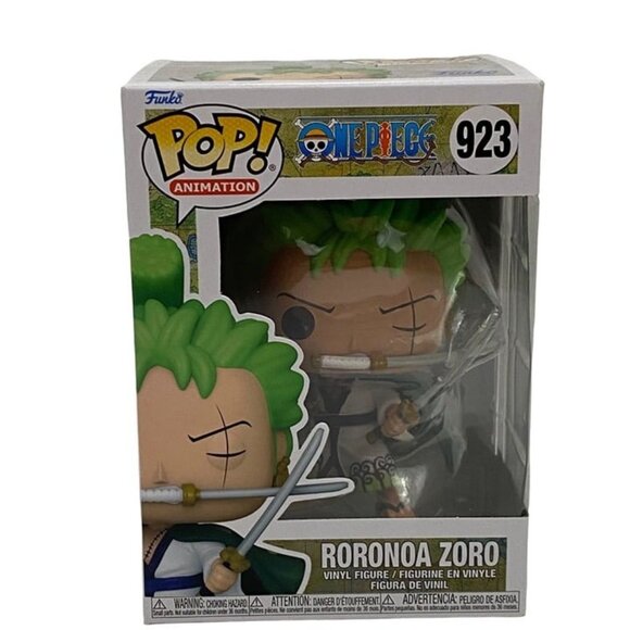 Funko Pop One Piece Roronoa Zoro #923 Vinyl Figure Anime Collectible - Picture 1 of 8